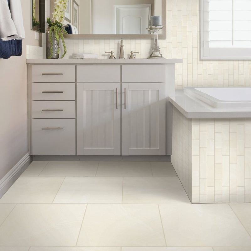 Tile flooring -  Grand Boulevard-  Simple White Polish